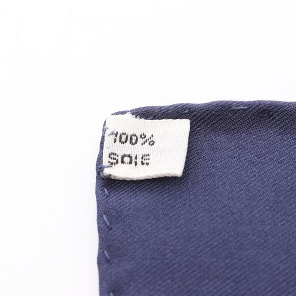 HERMES Authentic White Silk Scarf - Picture 3 of 7